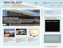 Tablet Screenshot of greenideahouse.com